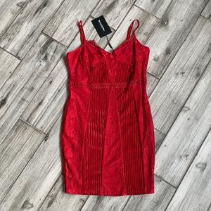 Red Lace Dress